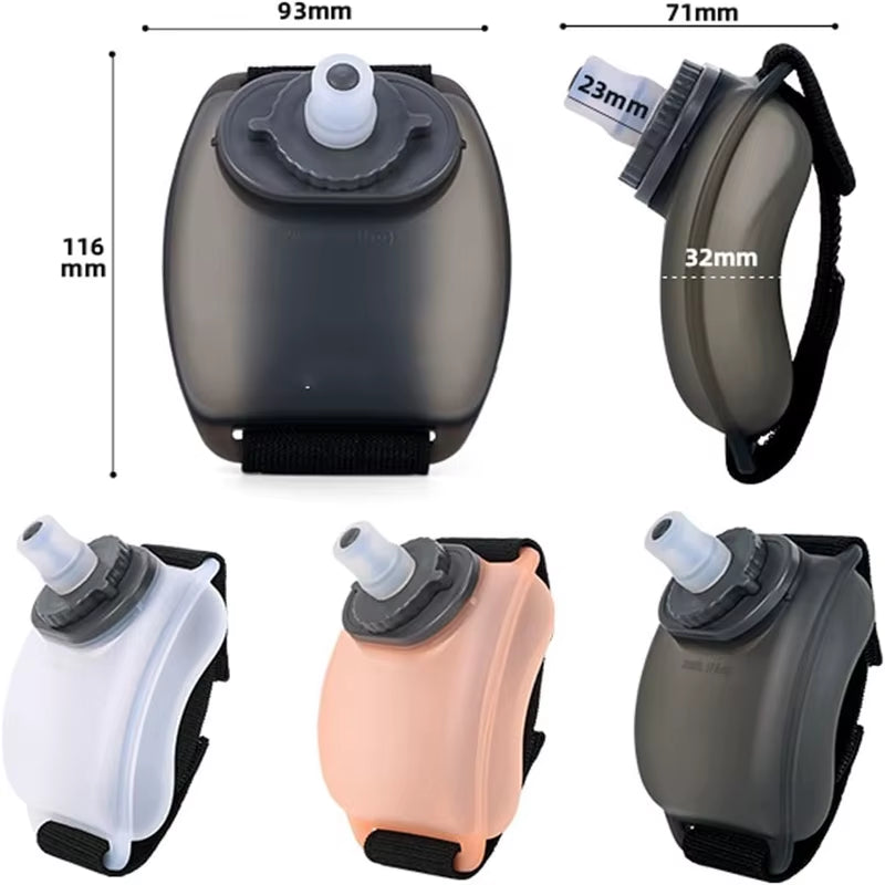 Portable Fitness Wrist Bottle – Run, Walk, Train