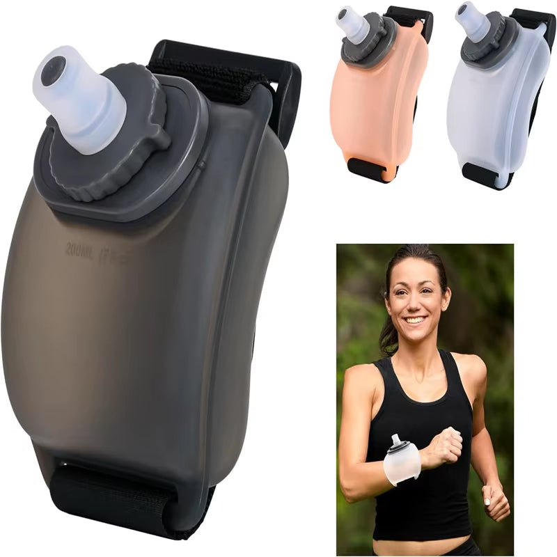 Portable Fitness Wrist Bottle – Run, Walk, Train
