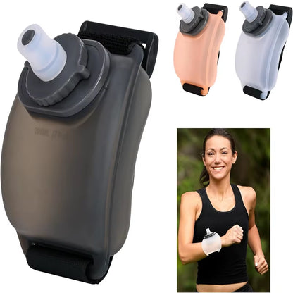 Portable Fitness Wrist Bottle – Run, Walk, Train